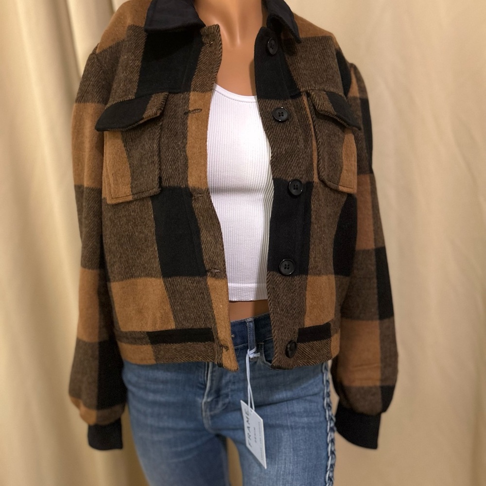 NEW n:philanthropy RENZO Jacket in Plaid Multi